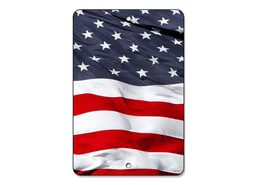 American Flag Sign