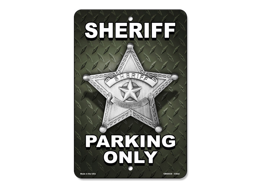 Sheriff Parking Sign