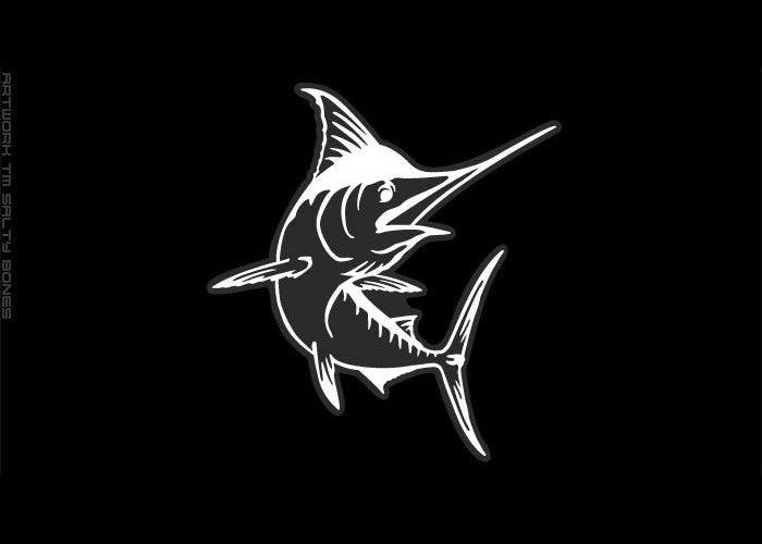 Marlin Plotted Style Mega Decal