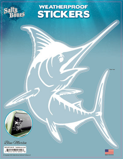 Marlin Plotted Style Mega Decal