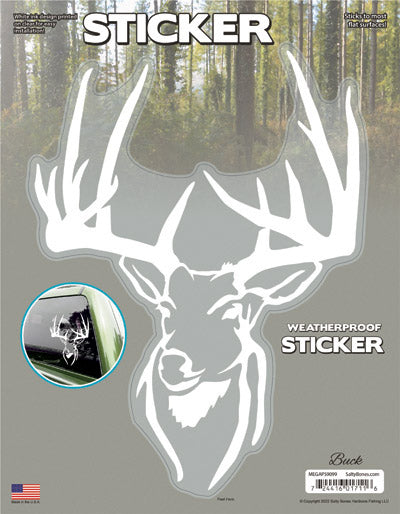 Buck Plotted Style Mega Decal