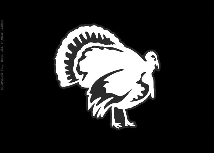 Turkey Plotted Style Mega Decal