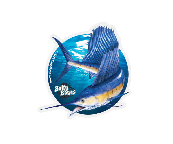 Sailfish Tumbler Decal