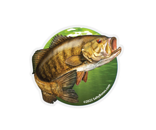 Smallmouth Bass Tumbler Decal