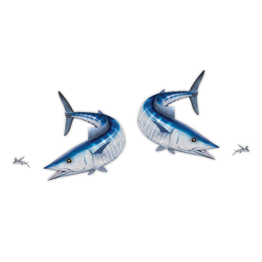 Wahoo Mega Decal Double Pack