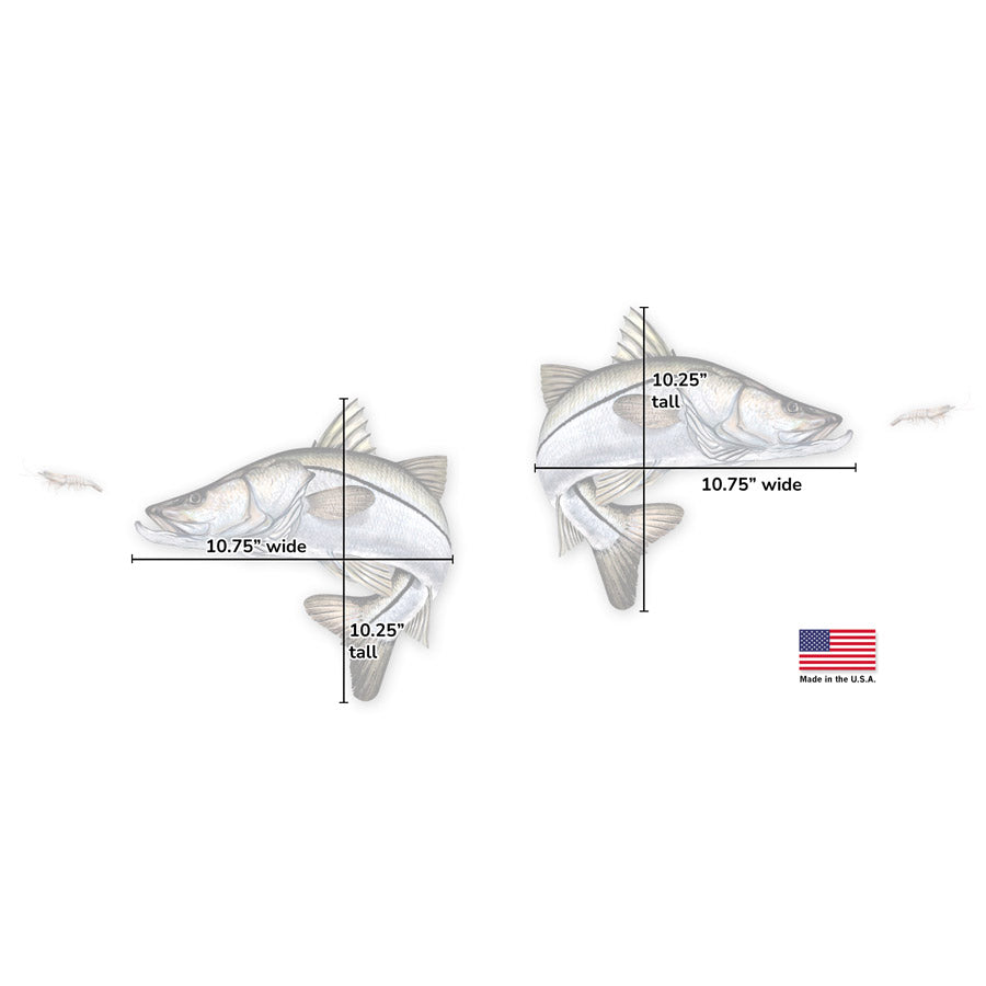 Snook Mega Decal Double Pack