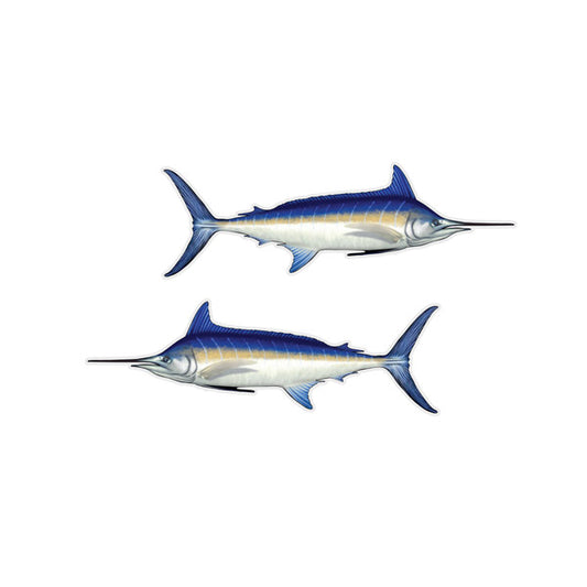Marlin Mini Profile Fish Decals