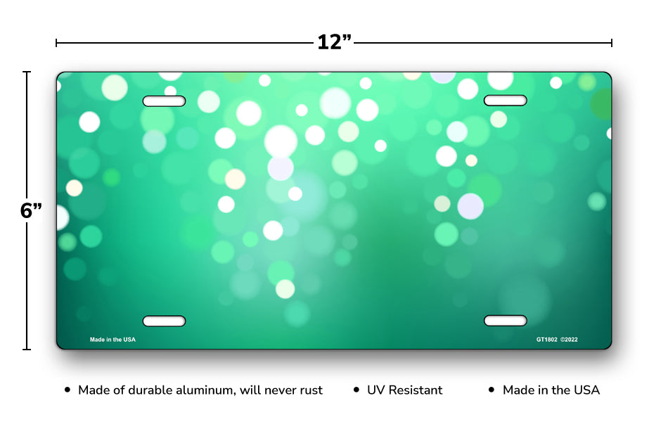 Seagreen License Plate