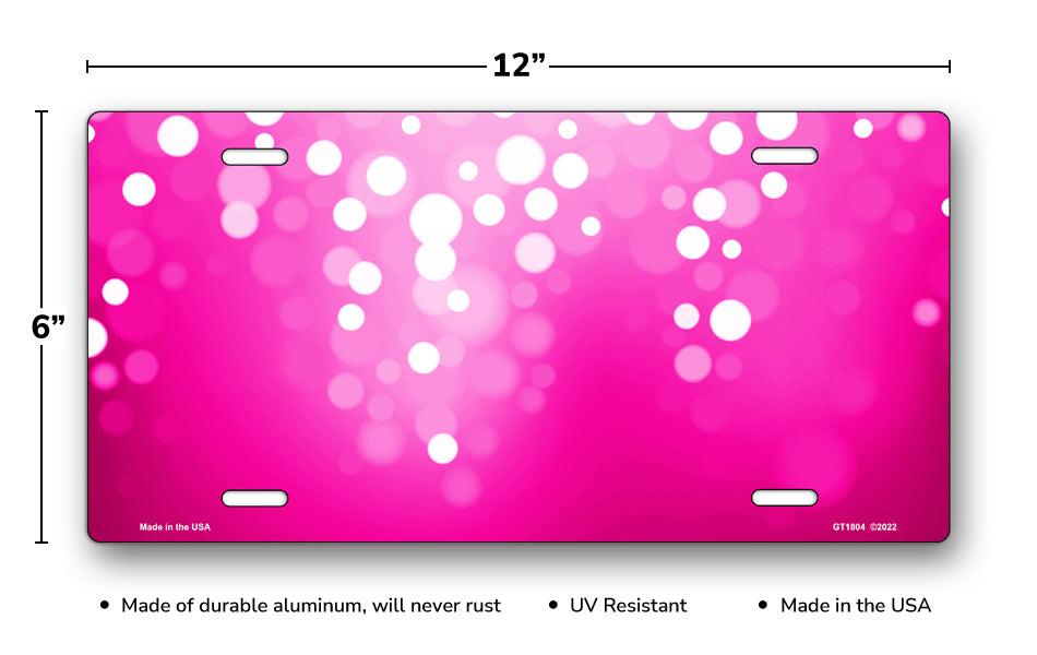 Wild Berry License Plate