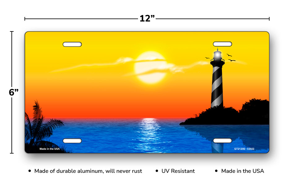 Hatteras Lighthouse License Plate
