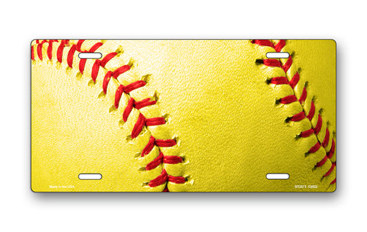 Fastpitch Softball License Plate