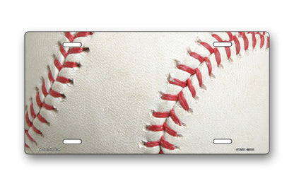 Baseball License Plate
