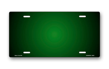 Green Ringer License Plate