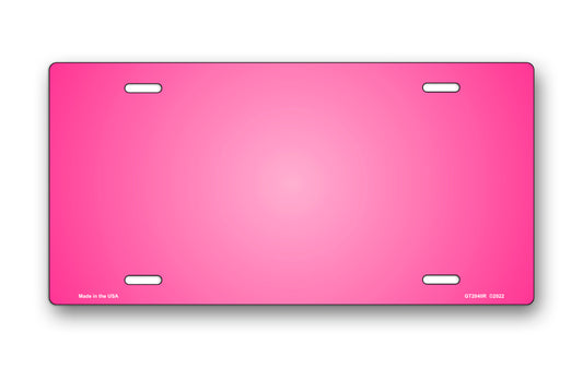 Pink Ringer License Plate