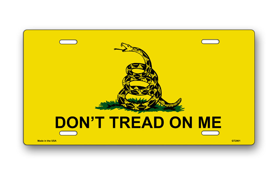 Don't Tread On Me License Plate