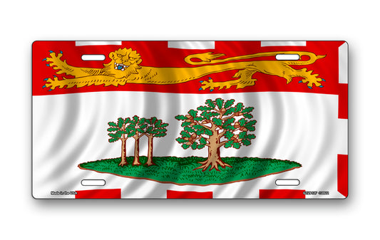 Flag of Prince Edward Island License Plate