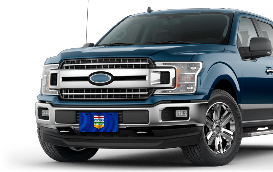 Flag of Alberta License Plate