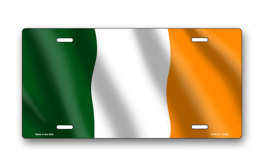 Flag of Ireland License Plate