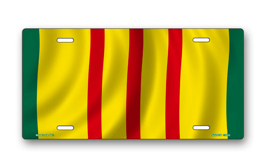 Flag of Vietnam License Plate
