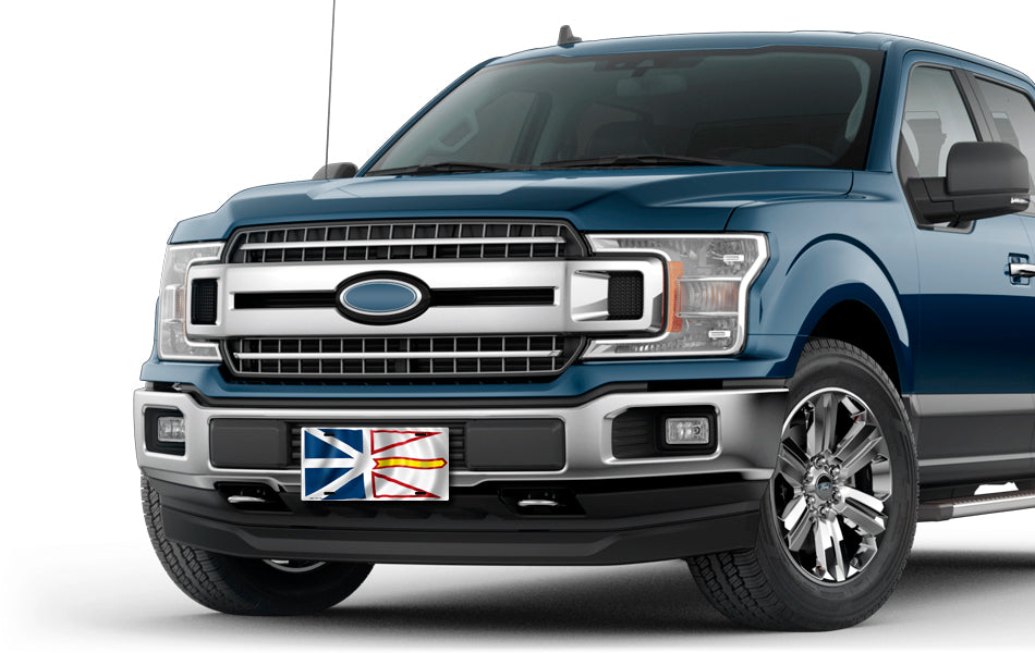 Flag of Newfoundland License Plate
