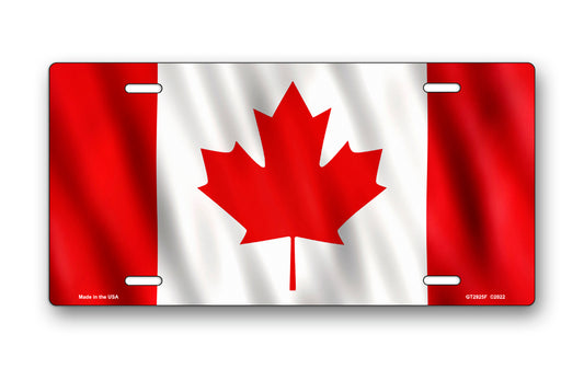 Flag of Canada License Plate