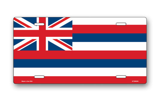 Hawaii State Flag License Plate