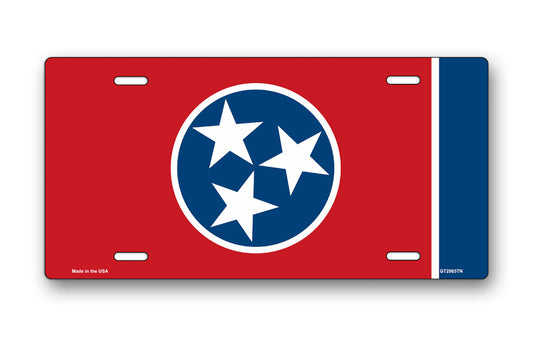 Tennessee State Flag License Plate