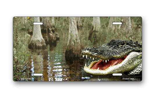Swamp Gator License Plate