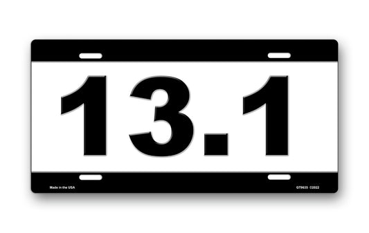13.1 License Plate