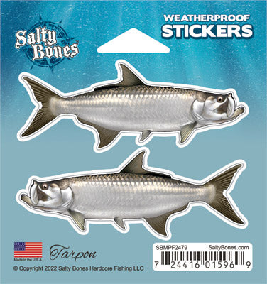 Tarpon Mini Profile Fish Decals