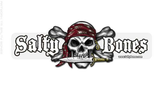 Salty Bones Skull and Crossbones