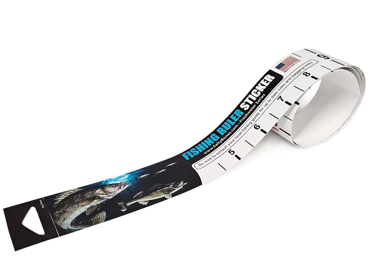 FRESHWATER STICKER RULERS – Salty Bones