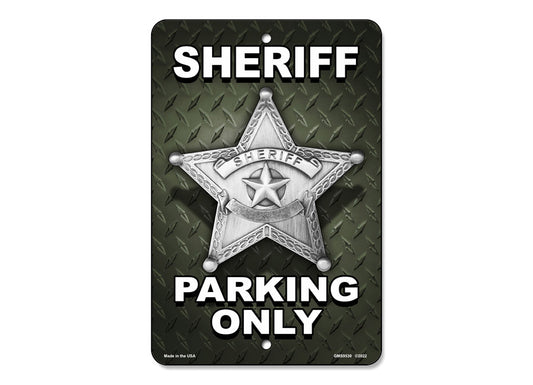 Sheriff Parking Sign