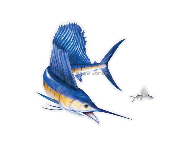 Sailfish Mega Decal