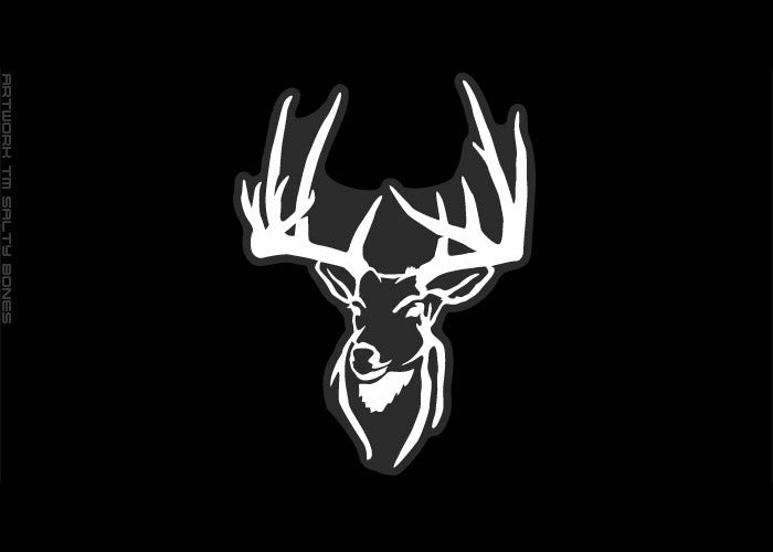 Buck Plotted Style Mega Decal – Salty Bones