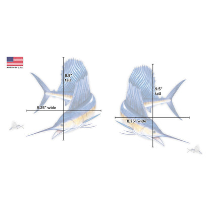 Sailfish Mega Decal Double Pack