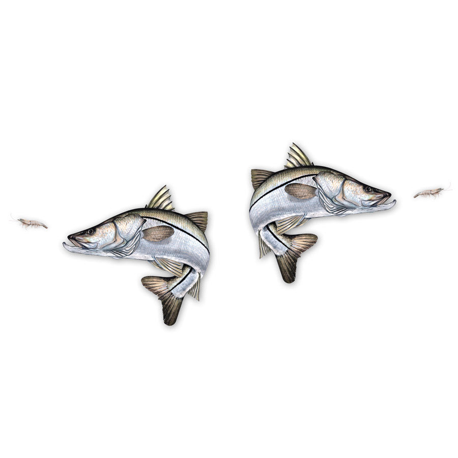 Snook Decl Snook Mega Decal Double Pack – Salty Bones