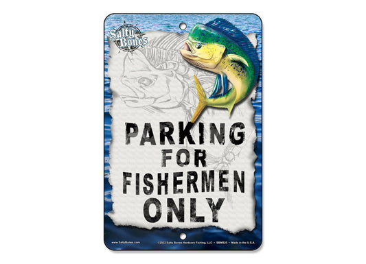 Salty Bones Mahi Parking Sign