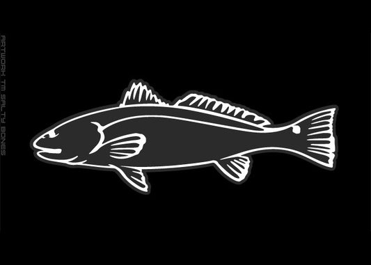 Redfish Plotted Style Profile Decal