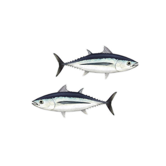 Albacore Tuna Mini Profile Fish Decals