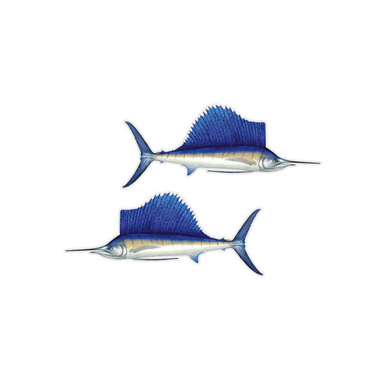 Sailfish Mini Profile Fish Decals