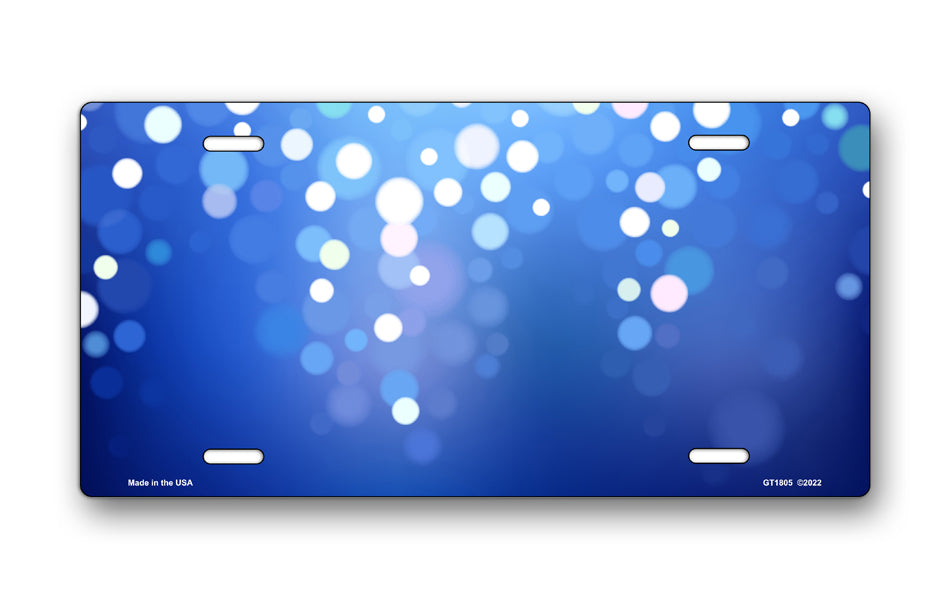 Signal Blue License Plate – Salty Bones