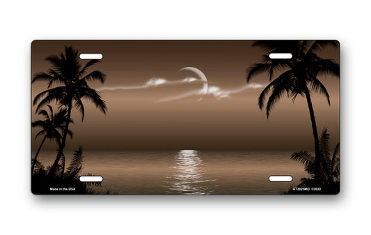 Mocha Palms Scenic License Plate