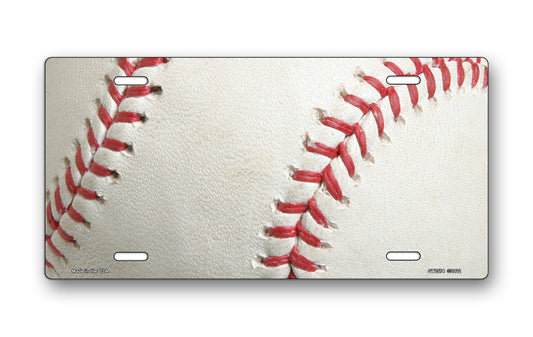 Baseball License Plate