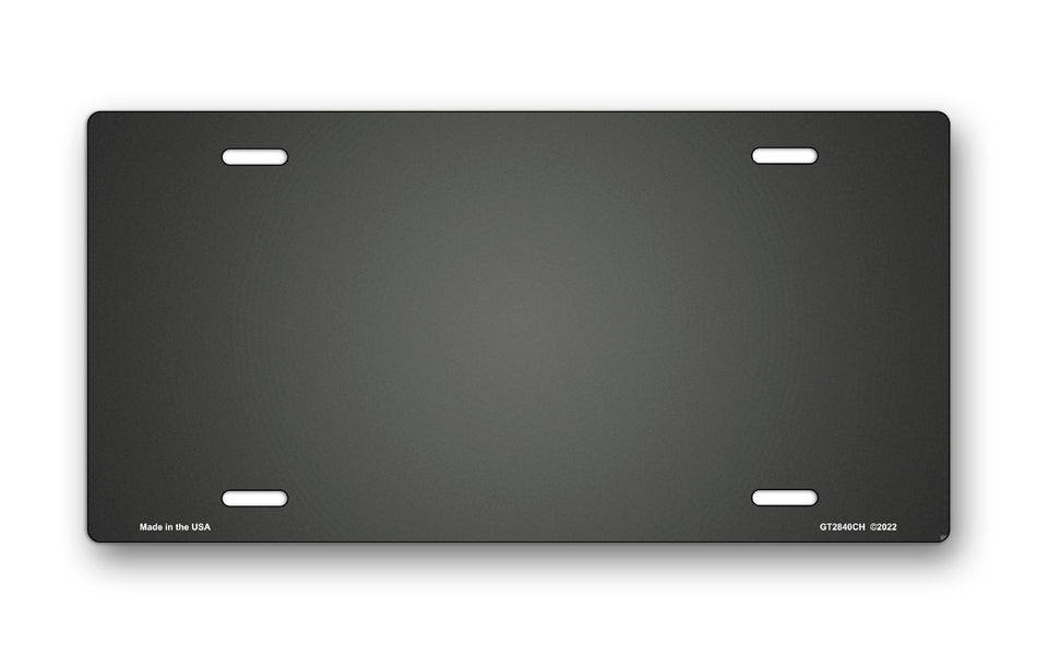 Dark Gray Ringer License Plate