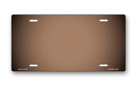 Mocha Ringer License Plate