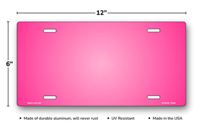 Pink Ringer License Plate