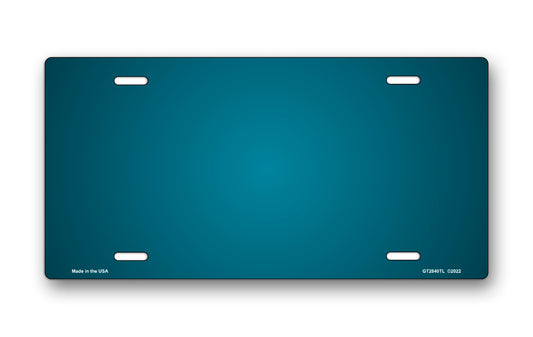 Teal Ringer License Plate