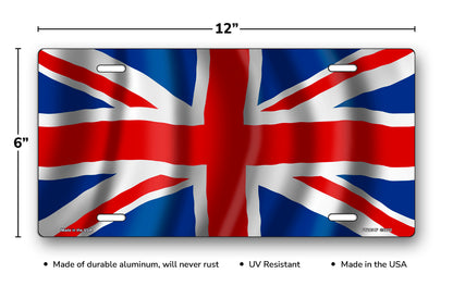 Flag of Great Britain License Plate