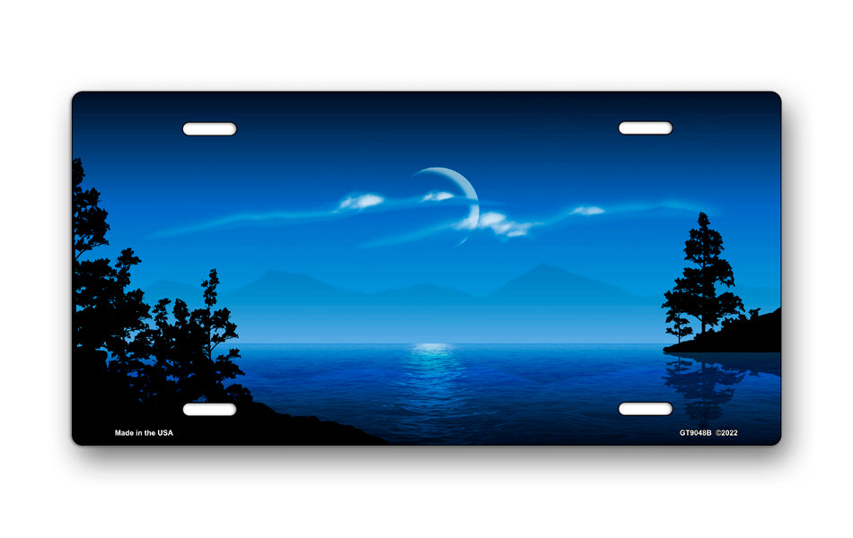 Blue Lake Scenic License Plate